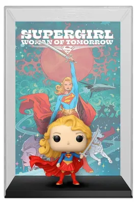 Obrázok produktu pre DC Comics POP! Vinylová figúrka Supergirl s obalom komiksu, 9 cm