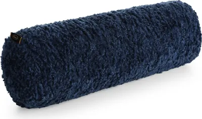 Image de Oreiller NACKENROLLE Bouclé Coussin décoratif 10 E 45x15 cm bleu
