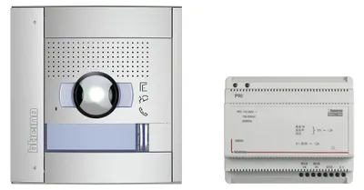 Produktbild von BTICINO Video-Set Flex’ONE, Türstation SFERA, ohne Innenstelle, 2-Draht, 1 Stk.