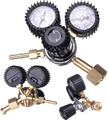 Image de Rducteur d'azote, manomtre avec 2 cadrans indicateurs Technic 2076M