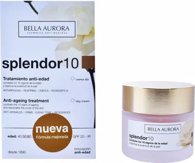 Zdjęcie produktu dla SPLENDOR 10 kuracja przeciwstarzeniowa SPF20 50ml