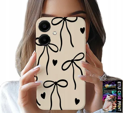 Immagine prodotto di Custodia Per Samsung Galaxy A06 5G - Fiocco Beige Disegni Moda