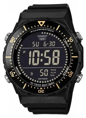 Obrázek produktu pro Pánské hodinky CASIO AE-1700H, černo/šedé, quartz, digitální, vodotěsné do 10 bar, chronometr, automatický kalendář