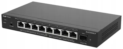 Obrázok produktu pre Switch Reyee PoE Managed Cloud Layer2 8x PoE MultiGigabit + 1x 10Gbps SFP+ 802.3af/at