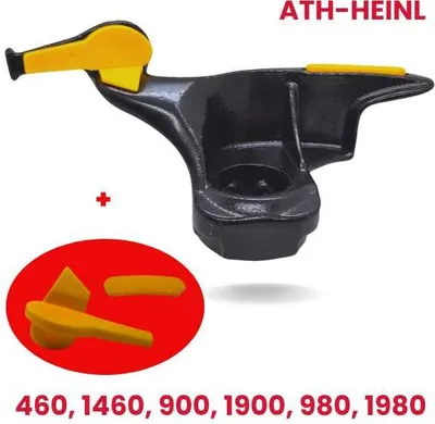 Produktbild von ATH-Heinl Montagefuß mit Schutzhüllen-Set, Schwarz