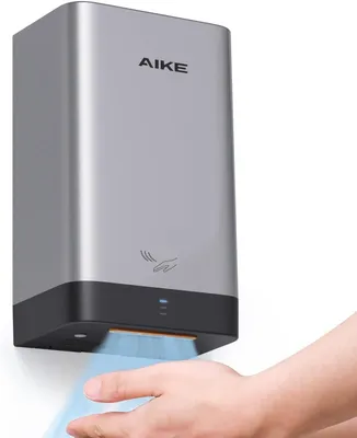 Immagine prodotto di Asciugamano per mani da bagno compatto 110V ABS policarbonato argento AIKE