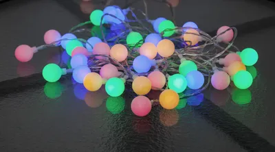 Produktbild von Star Trading LED venkovní pohádková světla "Berry", 50 LED diod, napájení ze sítě, barevná, 7 m