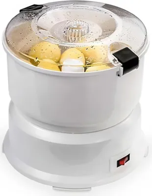 Produktbild von Elektrischer Kartoffelschäler 1kg, abnehmbar & leicht zu reinigen, Gemüseschäler mit Salattrockner, kompakt, ideal für Familienküche