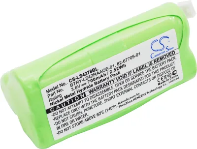 Produktbild von TECHTEK Akku Kompatibel mit [Symbol] DS5878, DS5878-SR, DS6878, DS6878-SR, LI4278, LS4278, LS4278-M Ersetzt 82-67705-01, für BTRY-LS42RAAOE-01