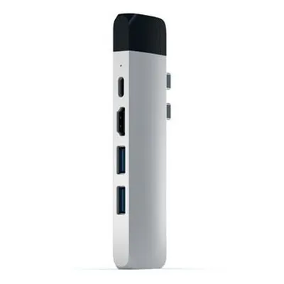 Image de Satechi ST-TCPHES station d'accueil USB 3.2 Gen 1 (3.1 Gen 1) Type-C Argent