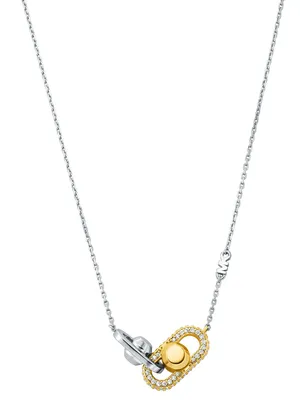 Produktbild von Michael Kors MKC1734CZ931 Damen Collier Silber 925 Bicolor Gold 46 cm