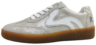 Productafbeelding van Rieker Aleria/Alabama Damenschuhe Sportive Sneaker low Silber Freizeit