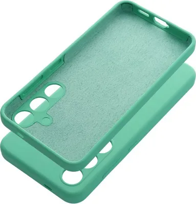 Produktbild von Silikon Handyhülle Bumper kompatibel mit Pixel 9 Grün