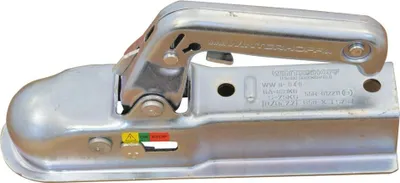 Produktbild von 1 Stück - Winterhoff Kugelkupplung WW8-D40 - 800kg - 40mm Vierkant - Bohrung 90mm Ø11mm