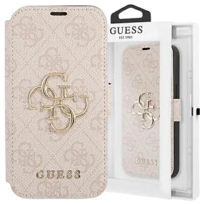 Immagine prodotto di Guess Gubkp13X4Gmgpi Iphone 13 Pro Max6.7 Różowy/Pink Book 4G Logo Grande Metallo