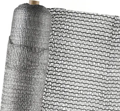 Produktbild von Sichtschutz Zaun Sichtschutzzaun Netz Tennisblende Schattier Windschutz Zaunblende Schattiernetz Grau 55% 100cm 25m