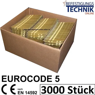 Produktbild von 20° Streifennägel  2,8x75mm ring verzinkt für Nagler Bostitch Prebena Paslode KMR BeA 3,0M H