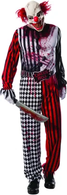 Produktbild von Adult Evil Clown Costume - Size Standard