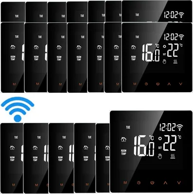Produktbild von 20X WiFi Smart Digital LCD Raumthermostat für 16A Elektroheizung Fußbodenheizung APP-Steuerung Woche Programmierbare Thermostat【16A Elektroheizung】