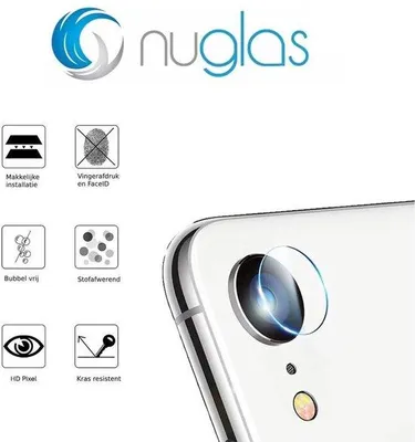 NuGlas camera lens protector voor iPhone 16e - Beschermglas iPhone - Tempered Glass