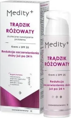 Produktbild von AVA LABORATORIUM AVA Medity+ Rosacea 50 ml LSF 25