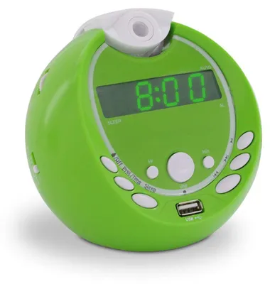Obrázek produktu pro Radiobudík Metronic s digitálním LED displejem Rádio s budíkem a reproduktorem Časovač