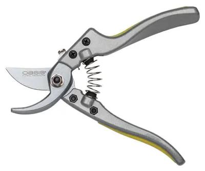 Produktbild von Oasis Profi-Gartenschere 20cm - Ergonomische Baumschere mit rutschfestem Griff für Garten, Rosen & Hecken