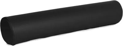Produktbild von Habys Lagerungsrolle, Vollrolle, Nackenkissen, Lagerungskissen, Nackenrolle, Knierolle für Massage und Therapie, Fitnessrolle, 12x60cm, Schwarz