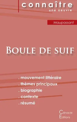 Produktbild von Fiche de lecture Boule de suif de Maupassant (Literarische Analyse und vollständige Zusammenfassung)