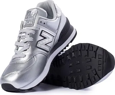 Produktbild von NEW BALANCE – Metallic-Sneaker 574 für Damen – Größe 36