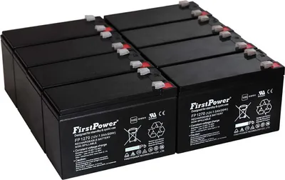 Image de Batterie gel-plomb FirstPower pour USV APC Smart-UPS XL 3000 RM 3U 7Ah 12V