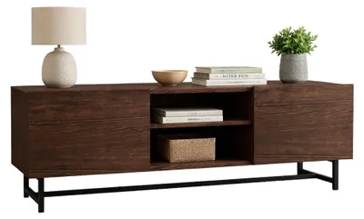 Produktbild von Monno - TV-Schrank, 150x41x50h cm Nussbraun, 3 Ablagen