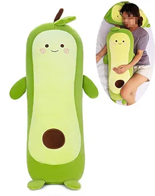 Zdjęcie produktu dla Awokado – pluszowy poduszka, 90 cm, miękka zabawka