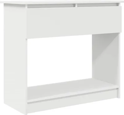 Obrázek produktu pro vidaXL Konzolový stolek se zásuvkami bílý 85,5x38,5x74,5 cm