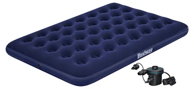 Produktbild von Bestway® Doppelluftbett mit externer Elektropumpe 191 x 137 x 22 cm