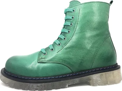 Produktbild von Gemini Damenschuhe Stiefeletten Schnürer Stiefel Grün Freizeit, Schuhgröße:39 EU