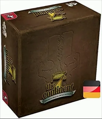 Produktbild von The 7th Continent Abenteuer Brettspiel Deutsch Serious Poulp 3760212170263