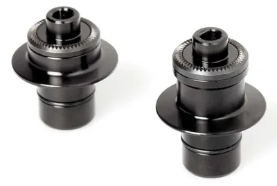Immagine prodotto di Kit di conversione DT Swiss Mozzo ruota anteriore DT Swiss 5/100mm QR Road DB/MTB (350/370), HWGXXX00S3801S, nero (1 set)