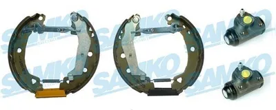 Produktbild von SAMKO Bremsbackensatz Trommelbremse Hinten für FIAT BRAVO I (182) 203mm KEG507