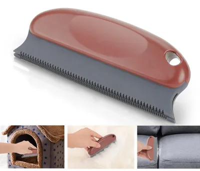 Produktbild von Bürste zur Entfernung von Tierhaaren für Teppiche, Kleidung, Möbel und Autos