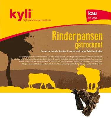 Produktbild von kyli Rinderpansen getrocknet 500 g