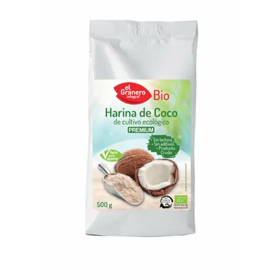Obrázok produktu pre Organická kokosová múka Granero 500g