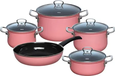 Produktbild von Riess-Kelomat GESCHIRR-SET 5-TLG PINK