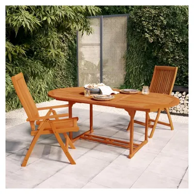 Produktbild von Gartentisch aus Eukalyptus, 200x100x75 cm