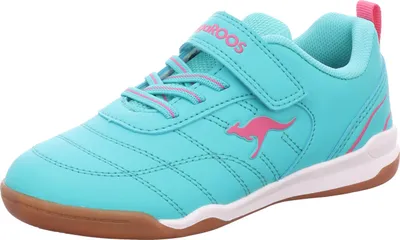 Zdjęcie produktu dla KangaROOS dziecięce buty sportowe K-Ridyard EV Petrol-Pink-White, Kolor:niebieski, Rozmiar UE:34