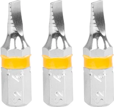 Productafbeelding van Bit Strend Pro Flat, 0,6x4 mm, verpakking met 3 stuks