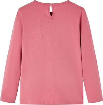 Immagine prodotto di vidaXL Camicia a maniche lunghe per bambini rosa scuro 116