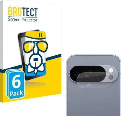 Produktbild von 6x BROTECT Schutzglas für Google Pixel 10 Pro (NUR Kameraschutz) Schutzfolie Panzer Folie Glas Display Schutz klar