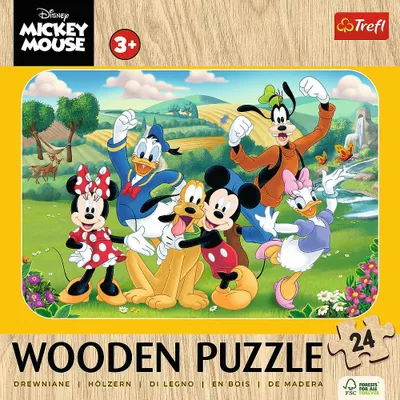 Zdjęcie produktu dla Trefl Mickey z przyjaciółmi, 24 szt., Kreskówki, 5 lat(a)