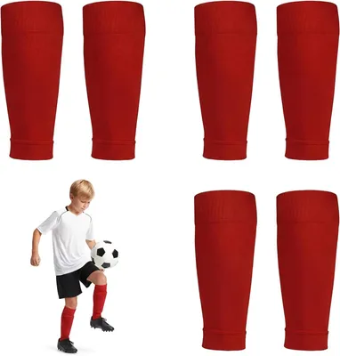 Produktbild von Fußballsocken für Kinder, 3 Paar, atmungsaktiv, elastisch, schwarz, für Fußball